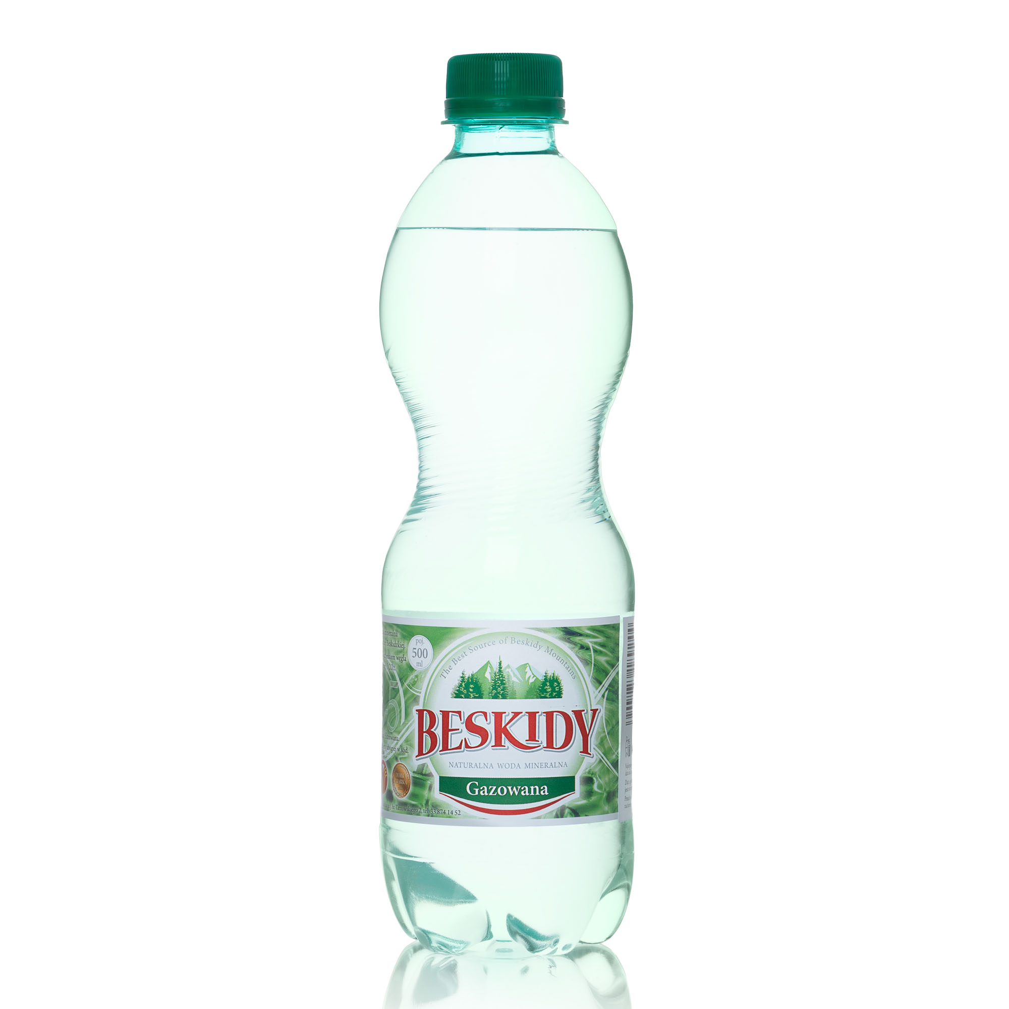 Beskidy Gazowana 500 ml